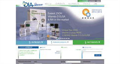 Desktop Screenshot of diasource-diagnostics.com
